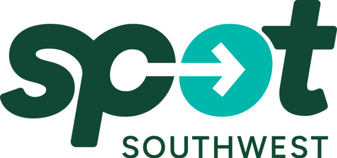 The SPOT Southwest transit logo